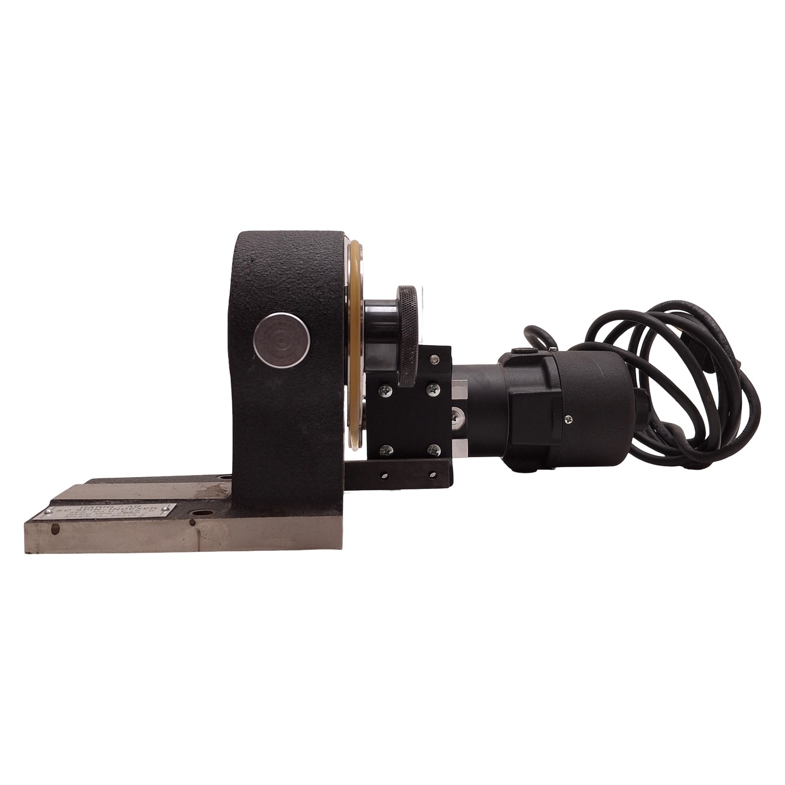 Harig 120-100 Motorized Spin-Indexer 115VDC, 0.65A, 50-450rpm, 5C Up to 1in