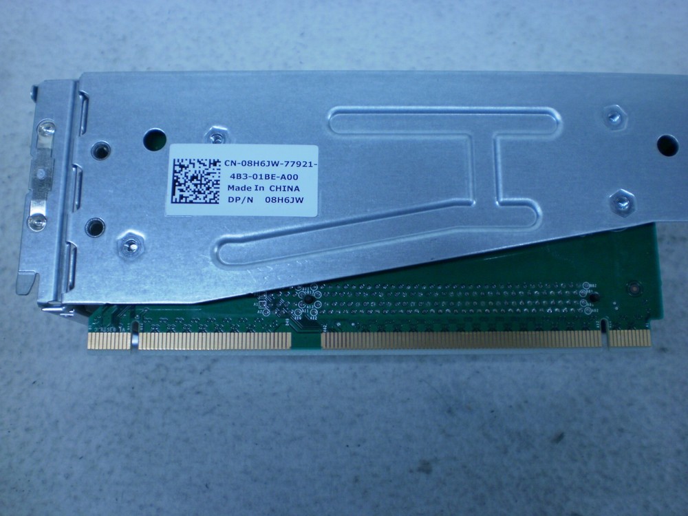 DELL server parts, RISER3 LEFT 800JH CARD GPU, riser2 center card, Riser 1 Right