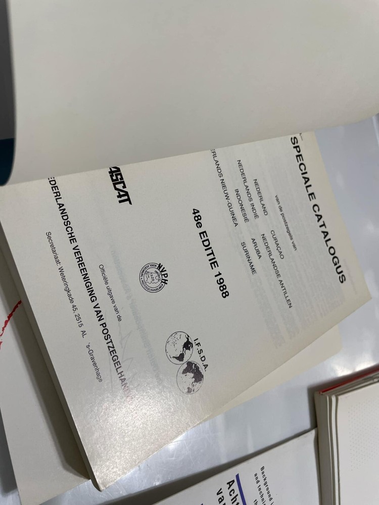 1980s-90s NVPH Speciale Catalogus Netherlands Specialized Postage Stamp Catalogs