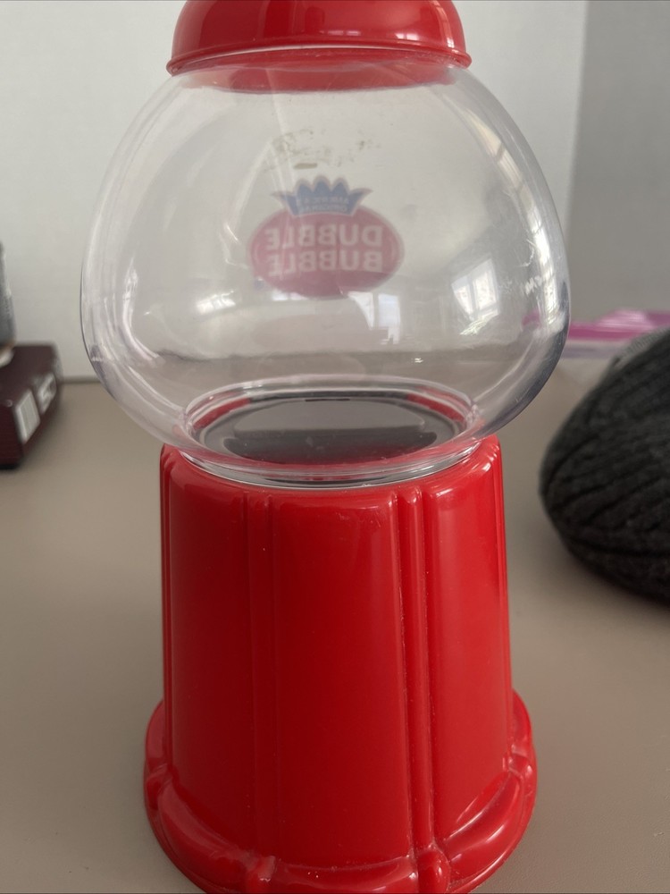 Dubble Bubble Plastic Gumball Machine