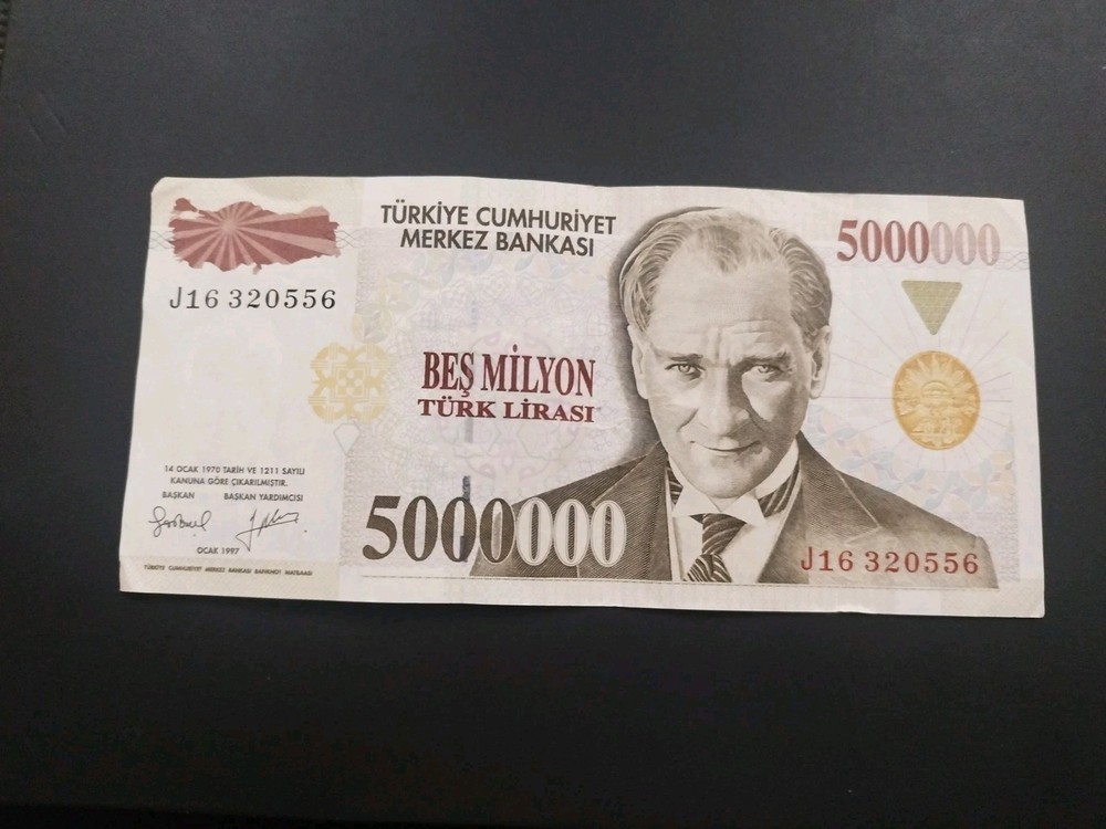 Turkey 5 Million Lira