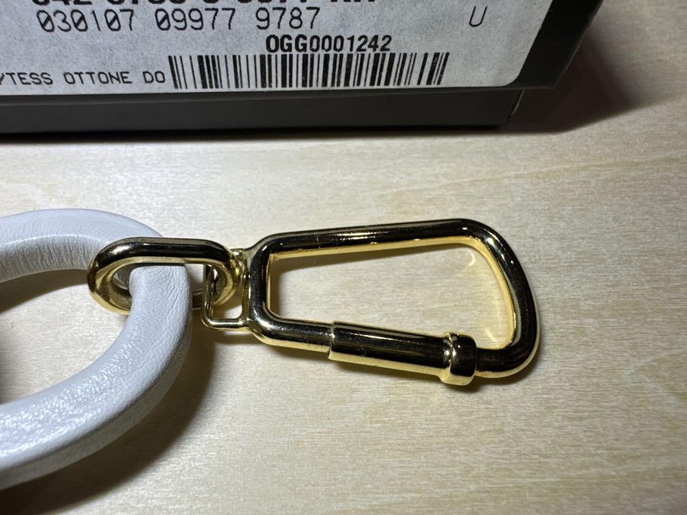 Rare GUCCI bamboo keychain retro