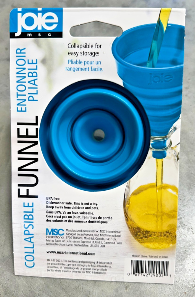 Joie Collapsible Funnel - BLUE