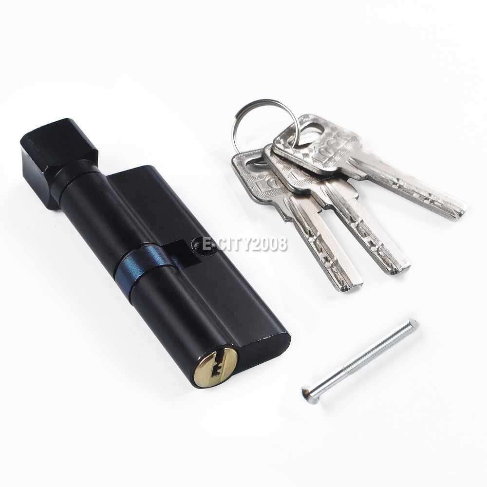Bending Straight Lever Black Interior Bedroom Solid Wood Door Lock Split Handle