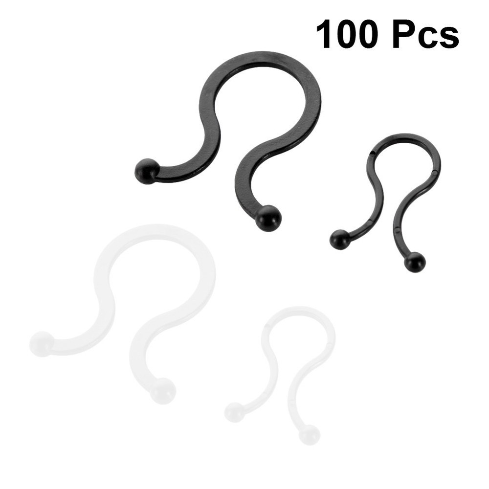 100 Pcs Cable Winder for Desk Fixing Clip Desktop Fixed Data Clips