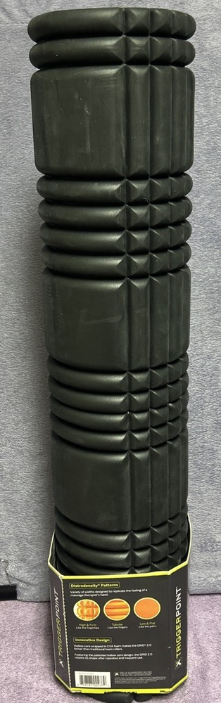TRIGGERPOINT Performance Therapy Grid Patented Multi-Density Foam Massage Roller