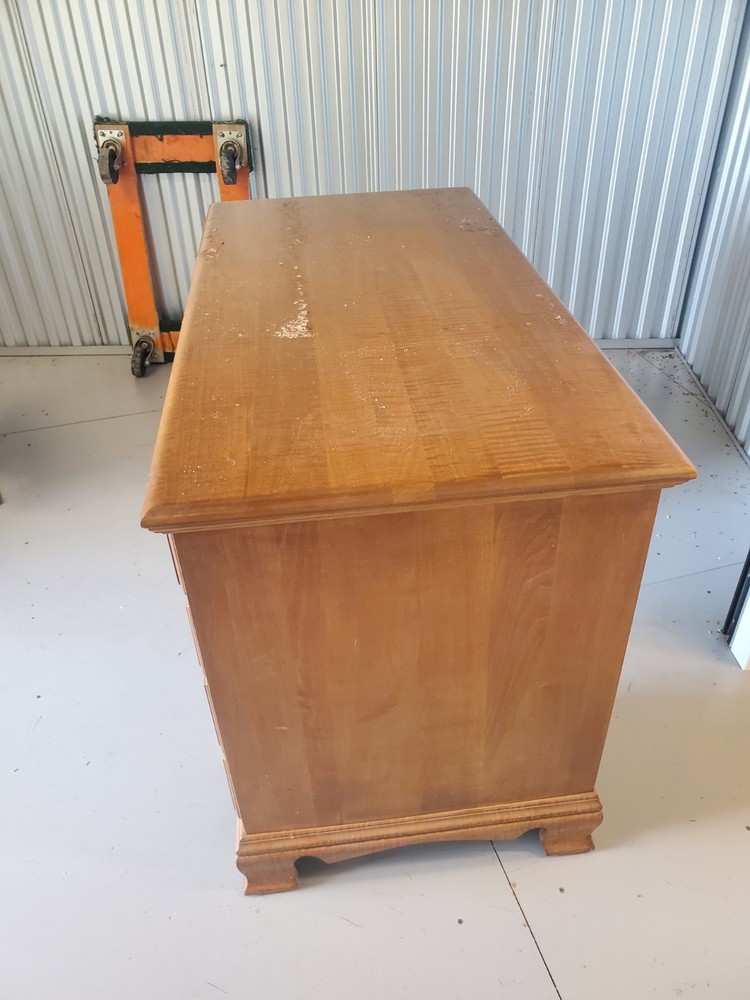 Solid Wood Vintage Folding Campaign Lap Desk.