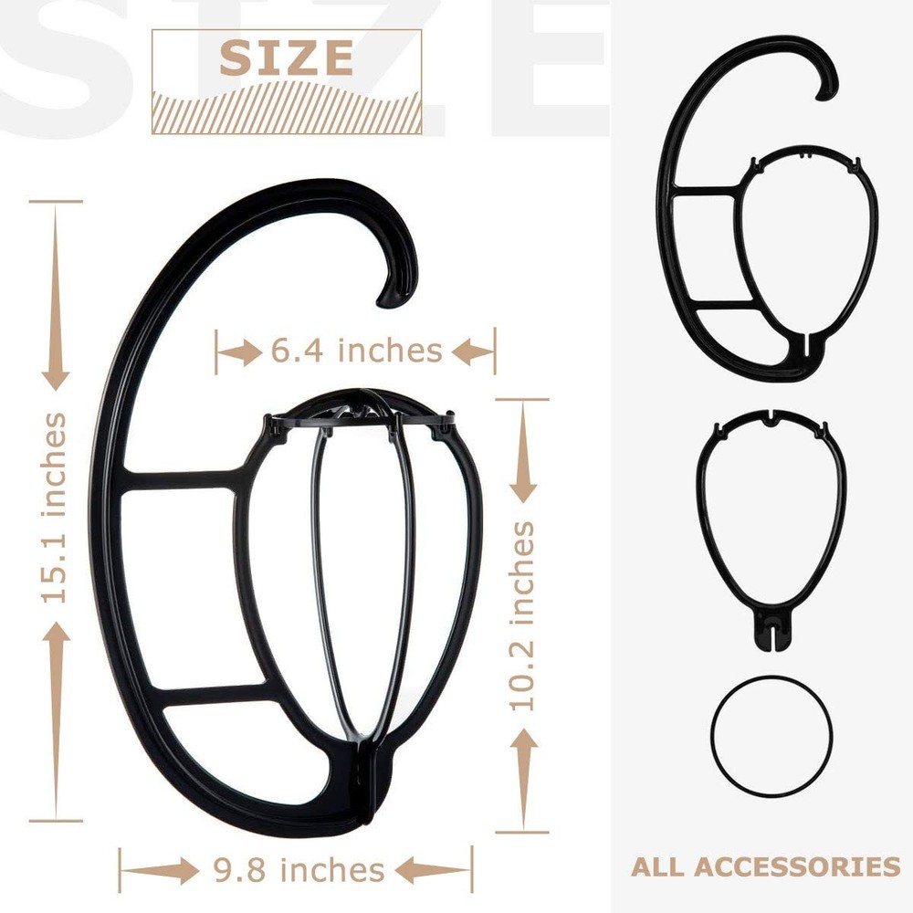 Wig Stand Head for Wigs 4 sets