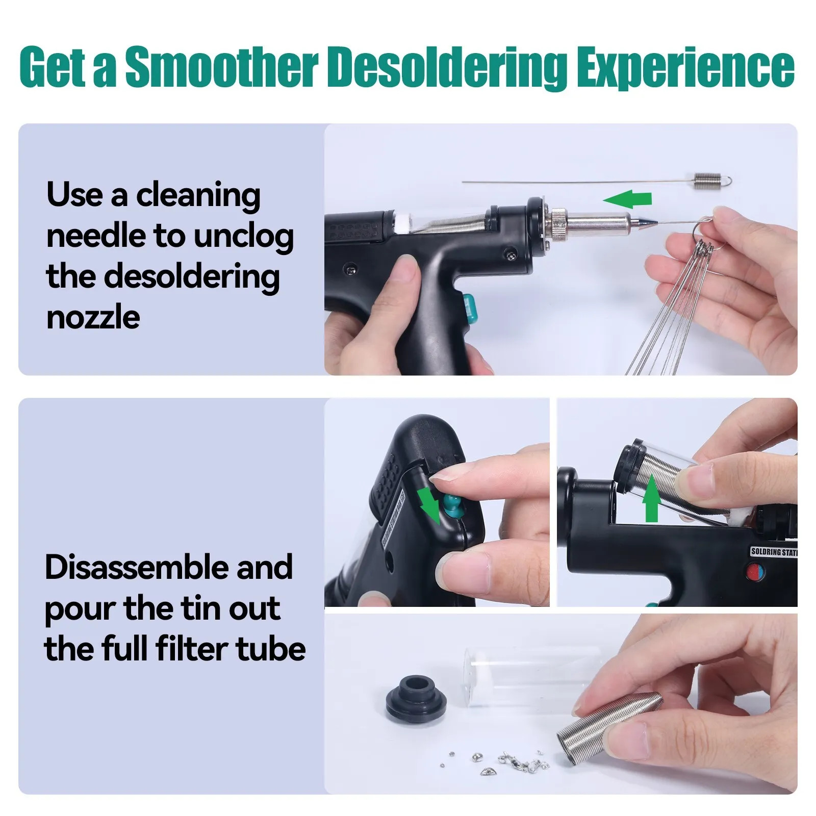 YIHUA 948-II 4-in-1 780W Hot Air Digital Display Desoldering Rework Station