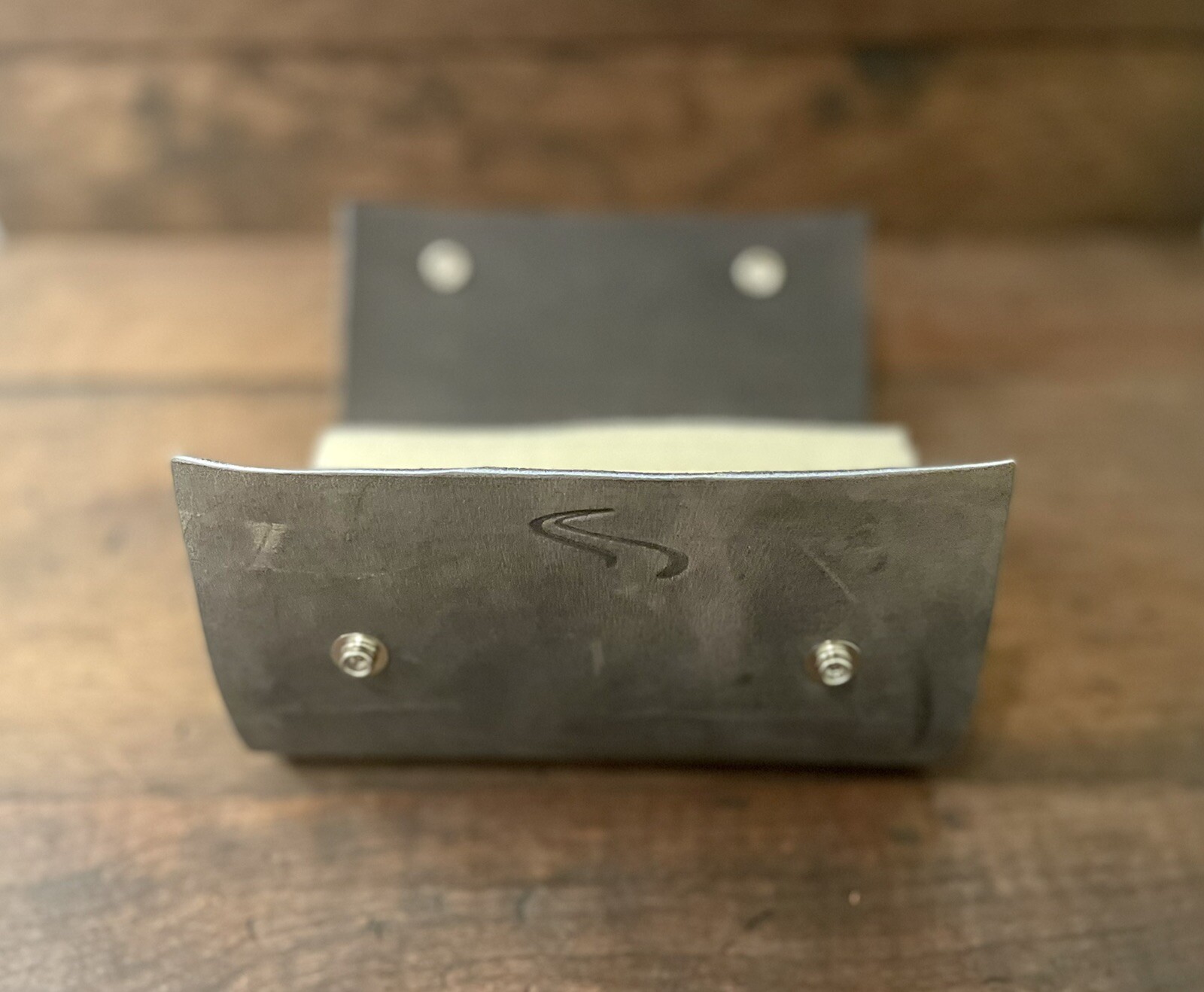 Leather Fly Wallet - Fly Book, Custom made in the USA