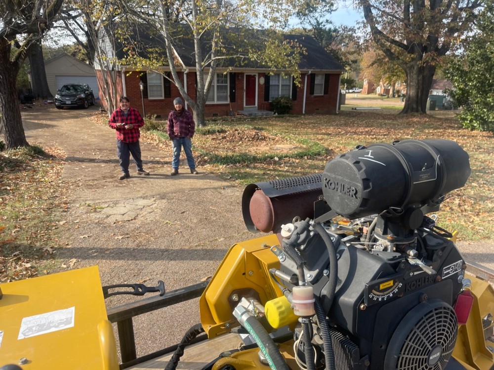 Stump grinder vermeer
