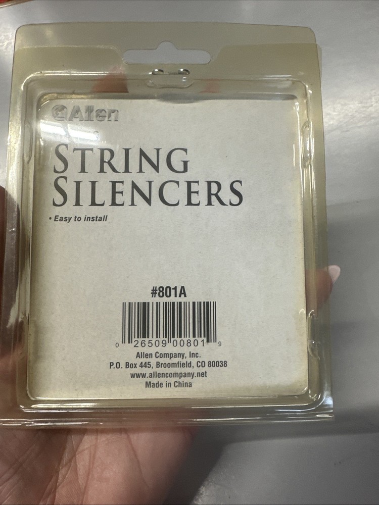 Allen Easy Install Vib-Bug String Silencers 4 In a Pack Bowstring Acces #ALL801A