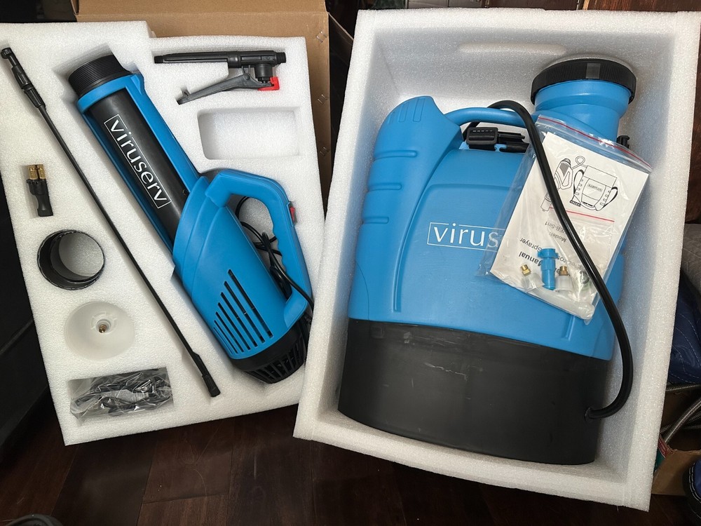 Viruserv 16L - VEB Guardian 5-in-1 Electrostatic Backpack Sprayer