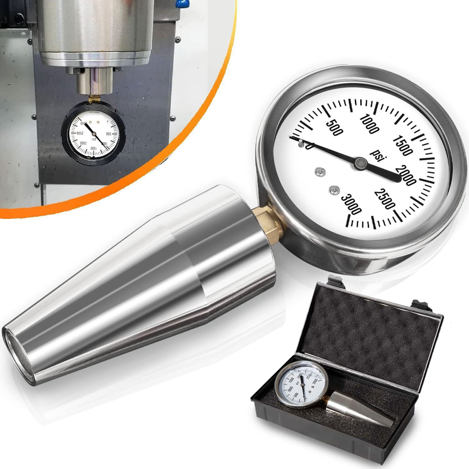 For All CAT 40 Machines & Bt 40 Spindle Drawbar Force Gauge Tester Checker Tool