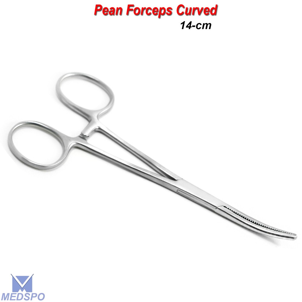 Pean Forceps Curved Locking Hemostat Forceps Dental Surgical Instruments CE