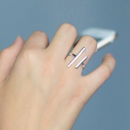 Solid 925 Sterling Silver Band & Statement Ring Handmade Ring All size R-6