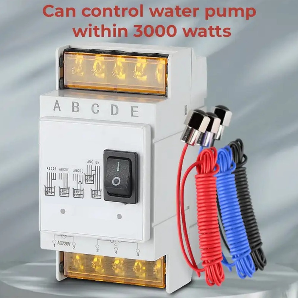 Fully Automatic Water Level Controller 25A 220V Water Tank Liquid Level1972