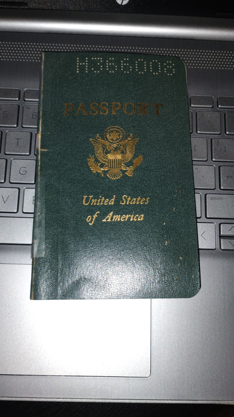 VINTAGE PASSPORT USA 1967 TRAVEL UK and The Netherlands