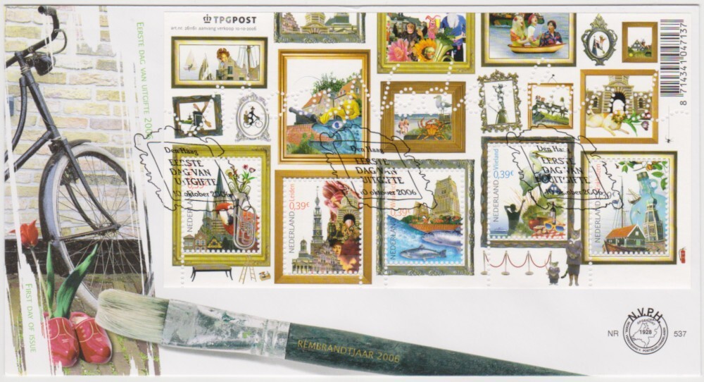 Netherlands FDC 2006, Pretty Netherlands, mint