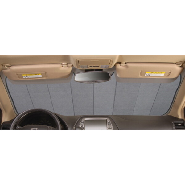 Mopar Logo Universal Fit Auto Windshield Sun Shade at Standard Size
