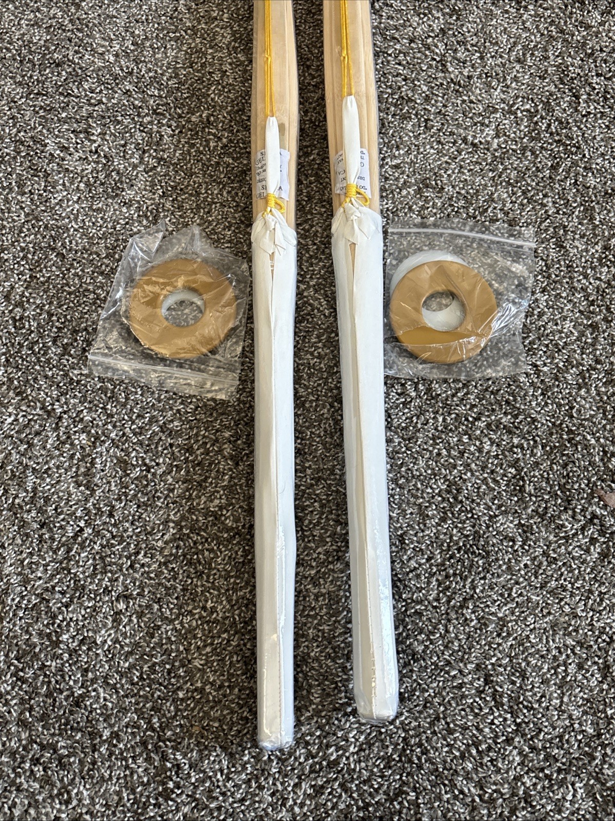 Kendo Bamboo Practice Sticks (Set Of 2) Japanese Samurai Training Shinai, Sz 39