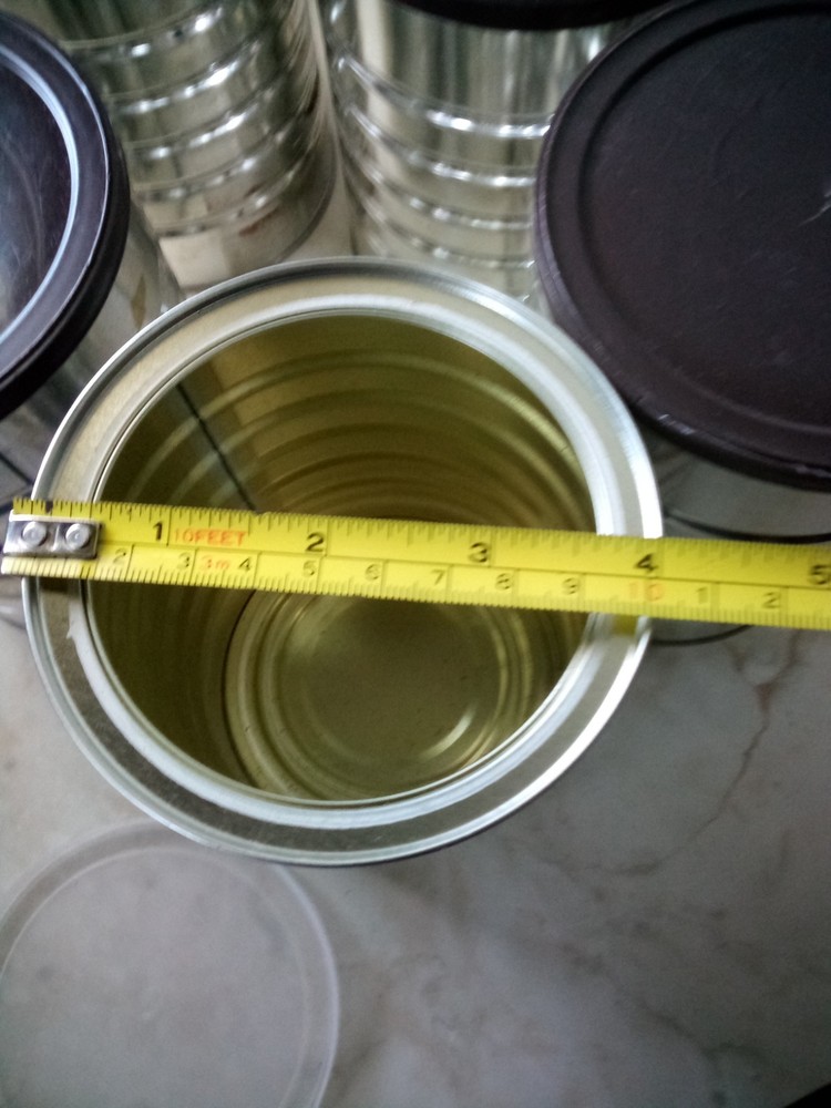 5 Empty Coffee Cans 12 oz Size For Storage Crafts
