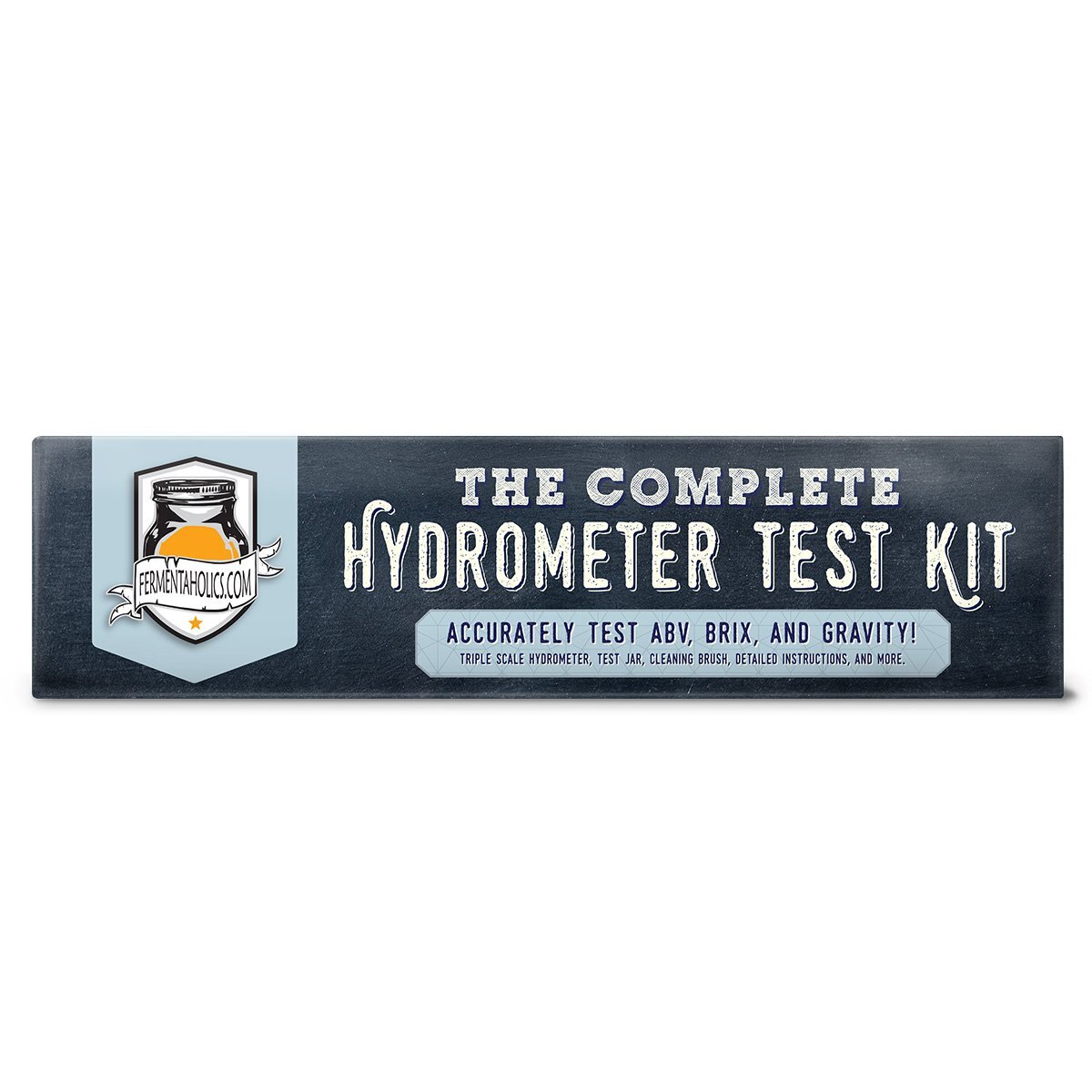 Fermentaholics Hydrometer Kit with Hydrometer, Plastic Test Jar Monitor ABV