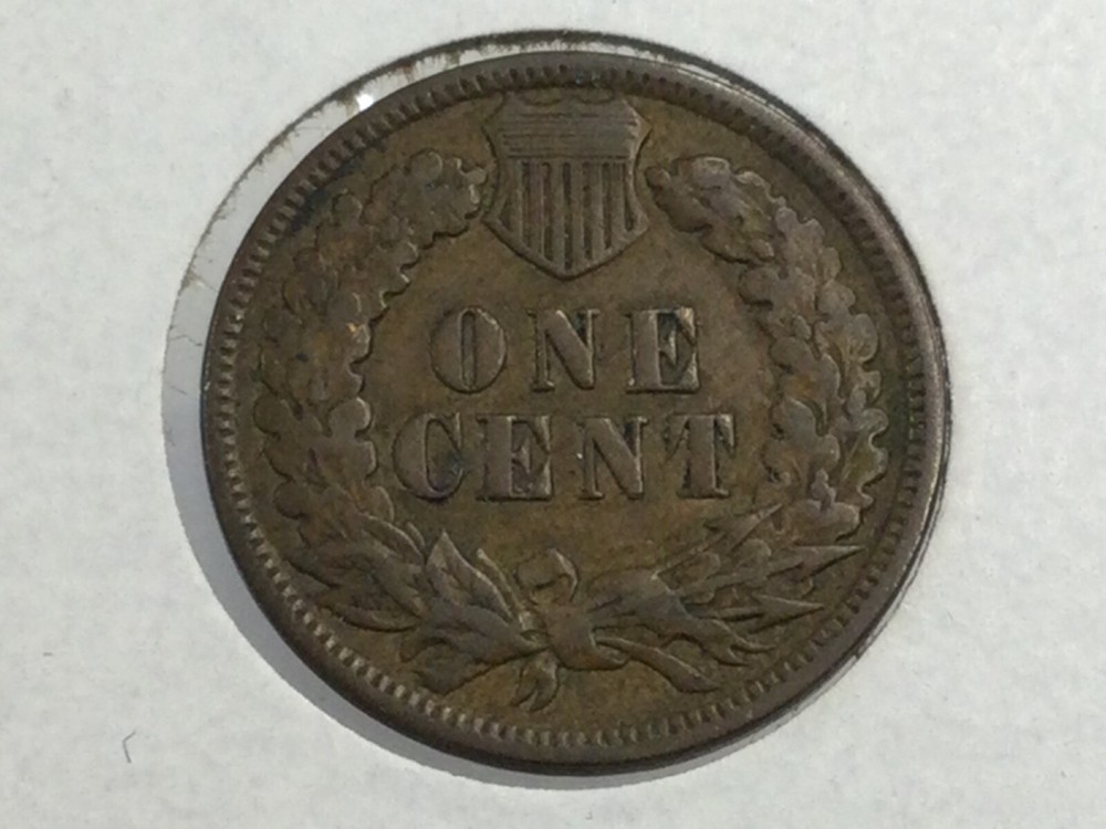 1889 Indian Cent in very fine