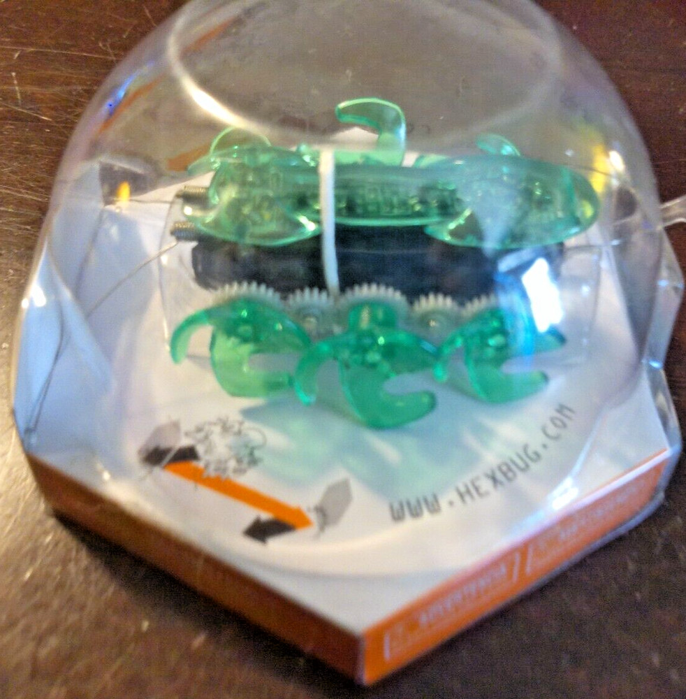 Hex Bug Micro Robotic Creature Ant Green NIB