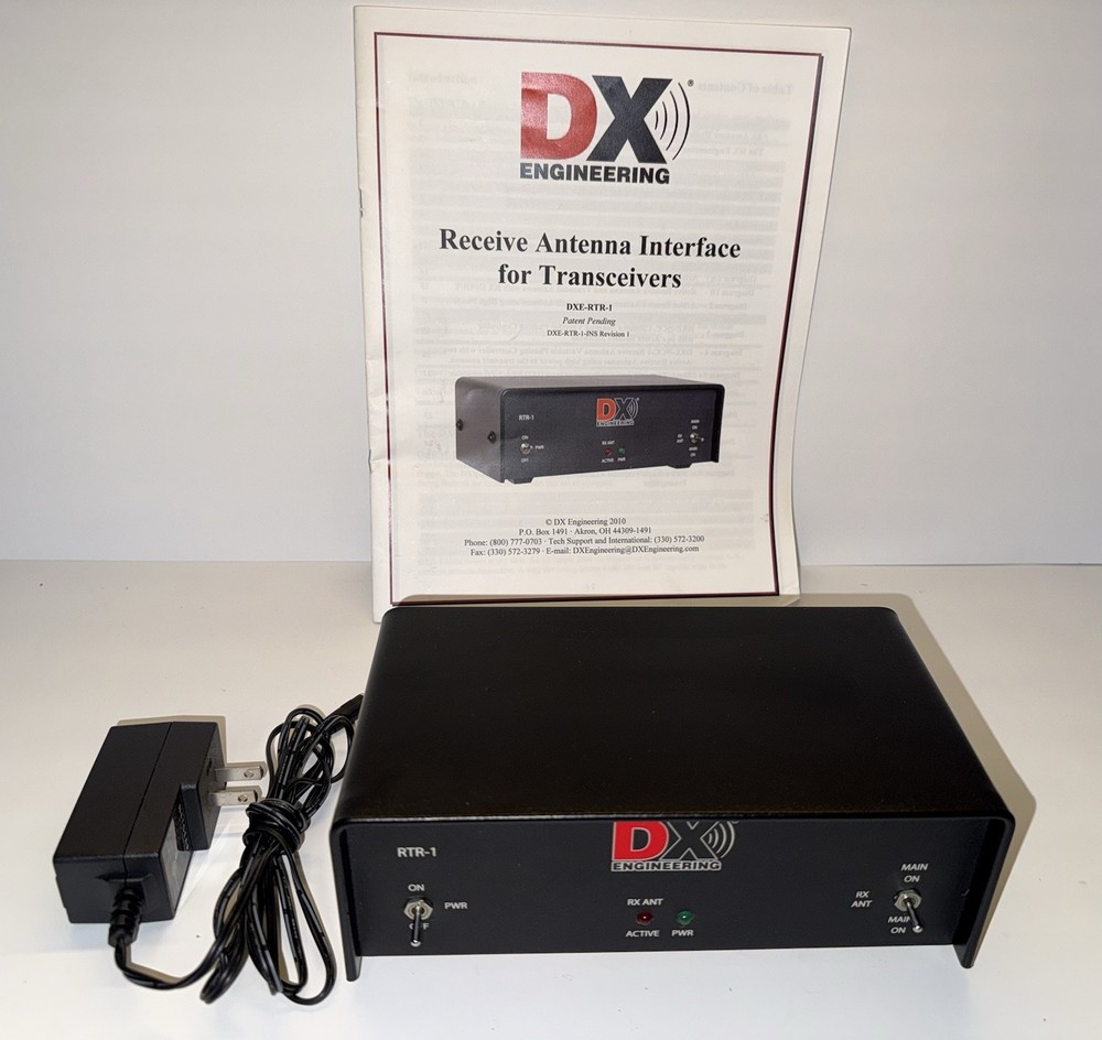 DX Engineering RTR-1 Receive Antenna Interface DXE-RTR-1- Gently Used