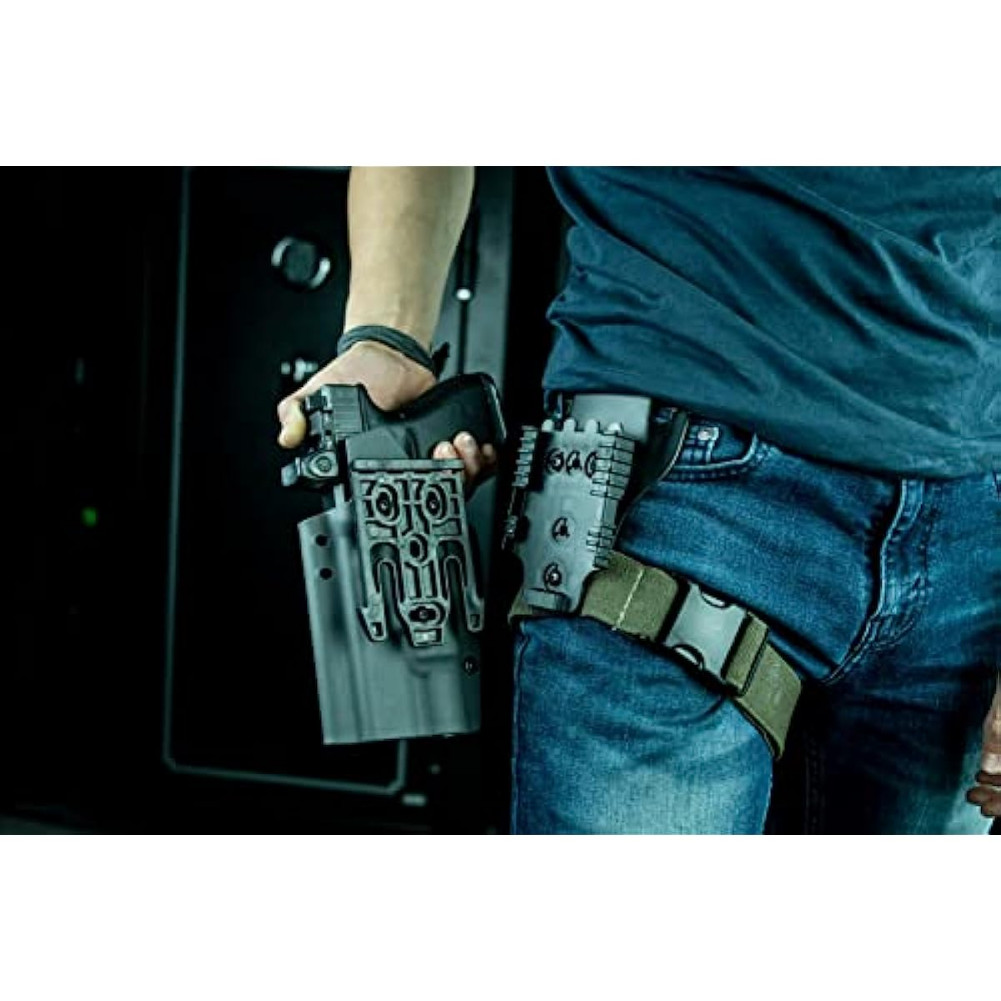 Fit Safariland Duty Holster Quick Locking System Kit with 2 QLS-19 & 2 QLS-22