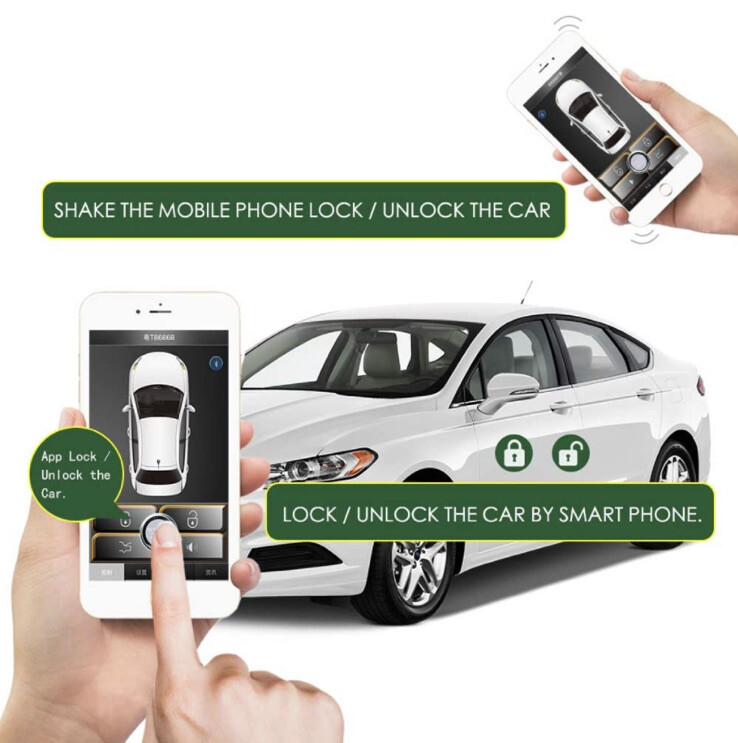 Universal Car Remote Starter Keyless Entry Open Box