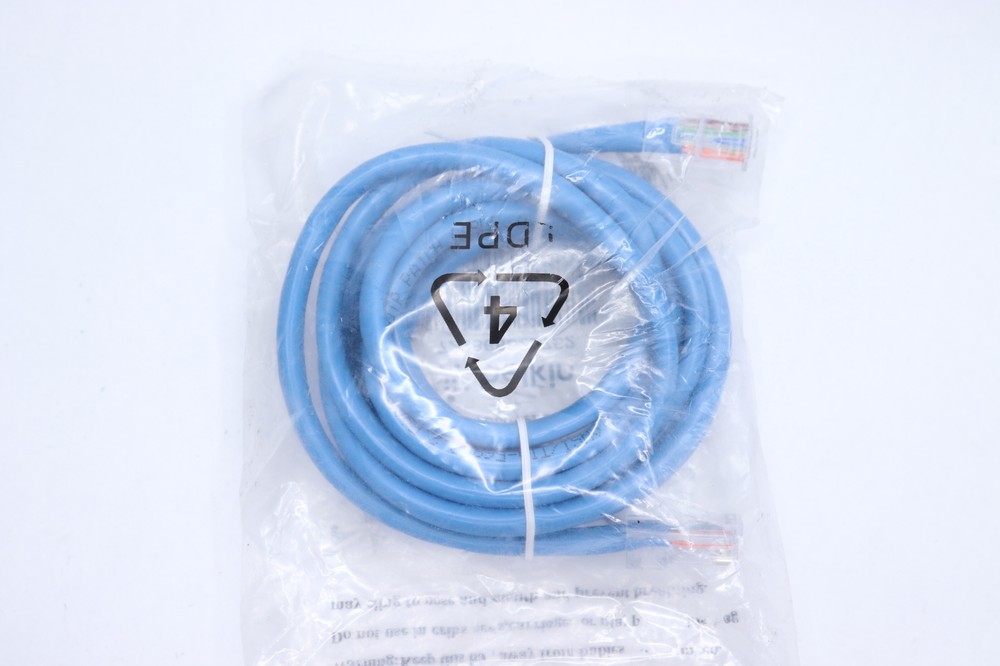 Belkin Patch Cable Adapter Ethernet Cat 5e Blue 7' A3L781-07-BLU
