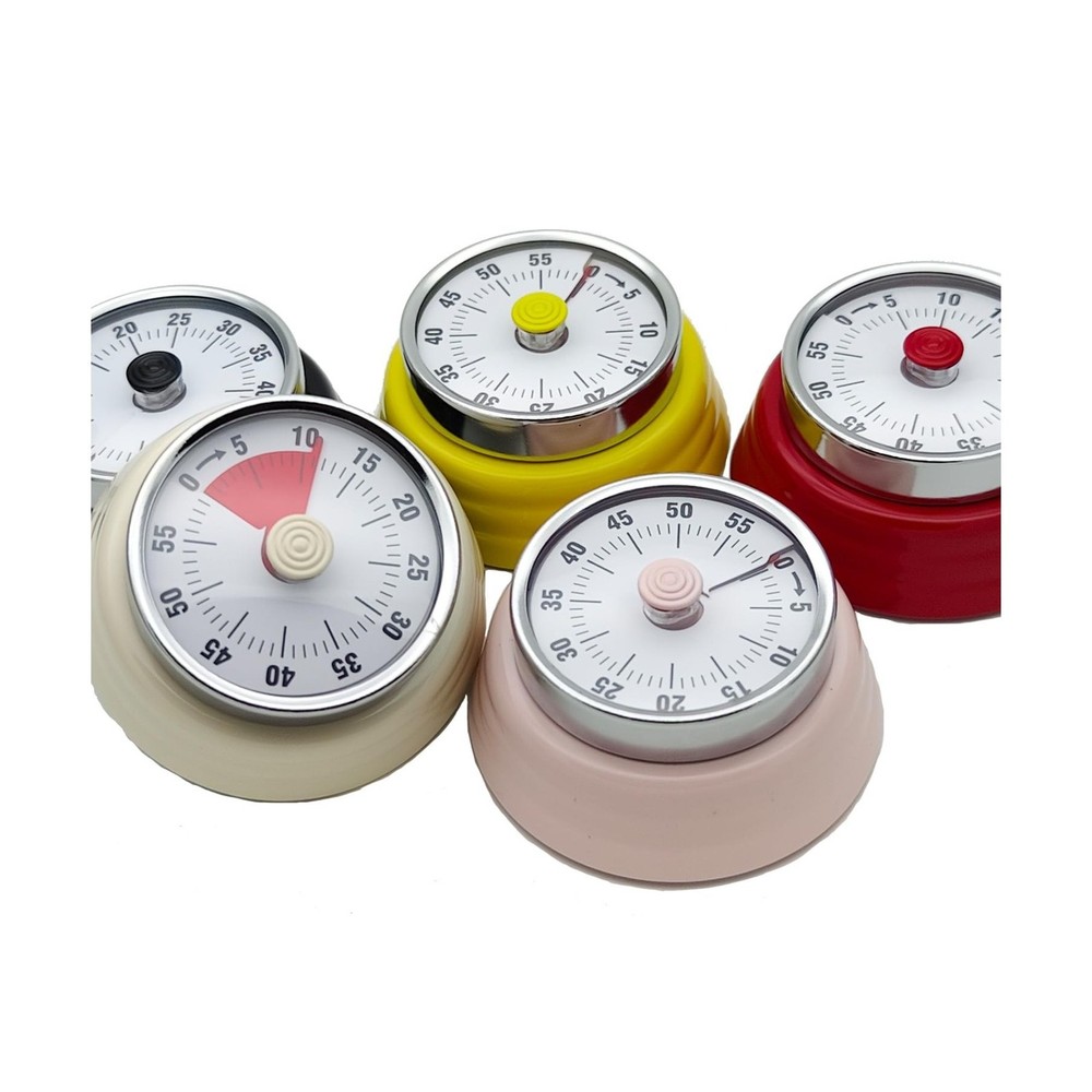 Mechanical Kitchen Timer, Eco-Friendly No Batteries Needed Magnetic... Fast Ship