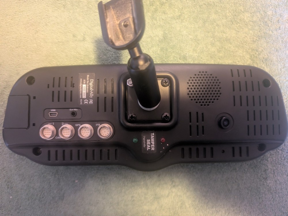 DIGITAL ALLY DVM-800 CAR VIDEO SYSTEM REARVIEW BACKUP Camera /Reciever