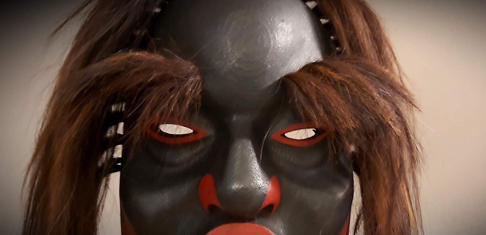 Northwest Coast, Dzunukwa / Tsonokwa vintage mask