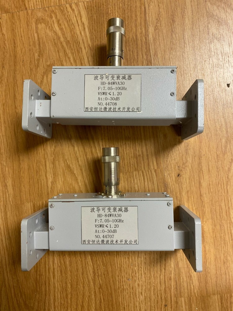 Waveguide Variable Attenuator WR112 7.05 - 10GHz 30dB