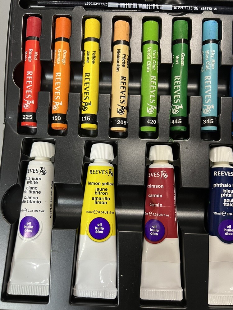 Reeves Complete Oil Paint Set