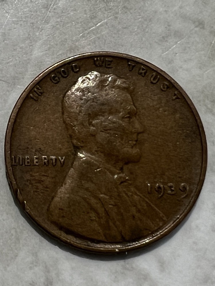 Wheat Penny Coin With Error