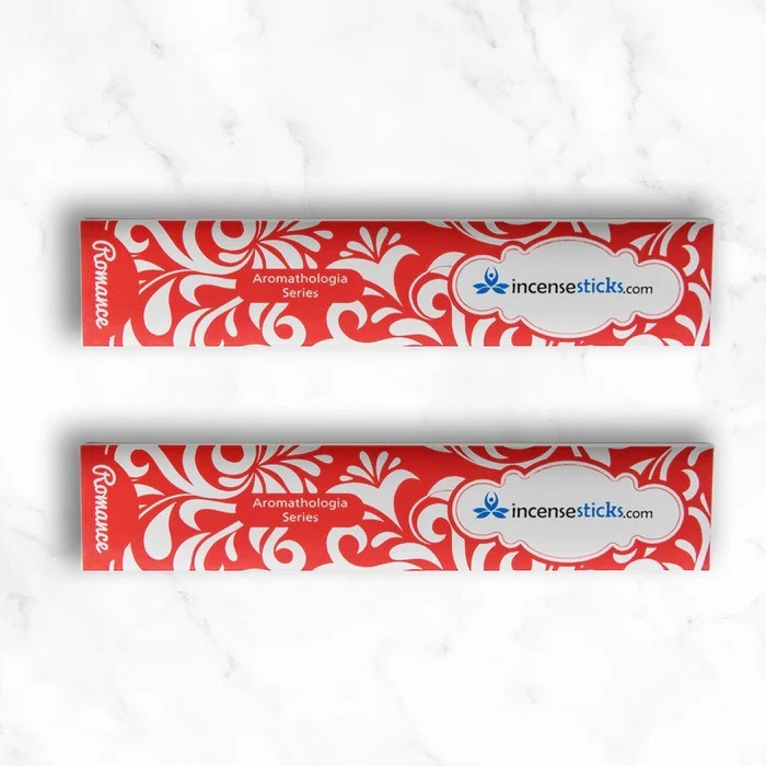 Romance Incense 8" 12 Sticks Pack: 2 Packs