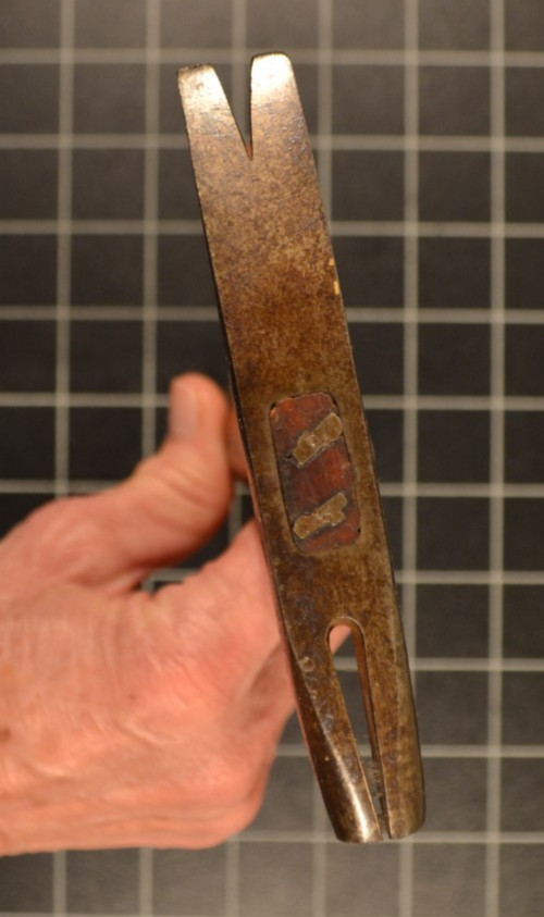 STANLEY TACK HAMMER W/ ORIGINAL HANDLE / PARTIAL LABEL