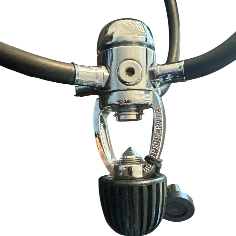 Oceanic Scuba Dive Regulator Data Max 2 PSIG 4,000 Gauges & Compass Untested