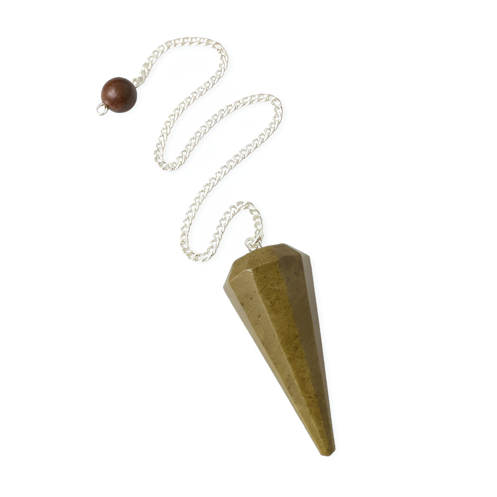 Vesuvianite Pendulum Gemstone Crystal Dowsing Quality Gemstone Divination Tool