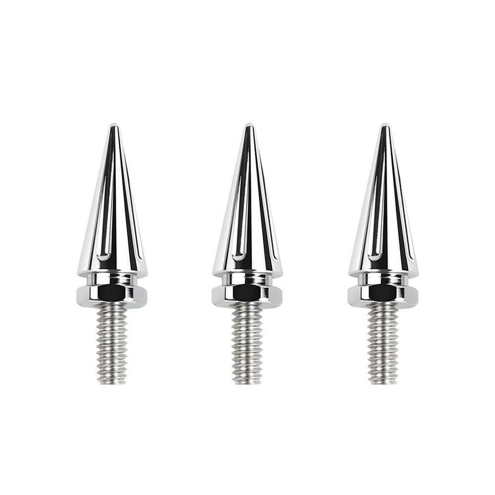 Chrome 3X Windscreen Windshield Screws for Harley 96-up Touring Electra Glide
