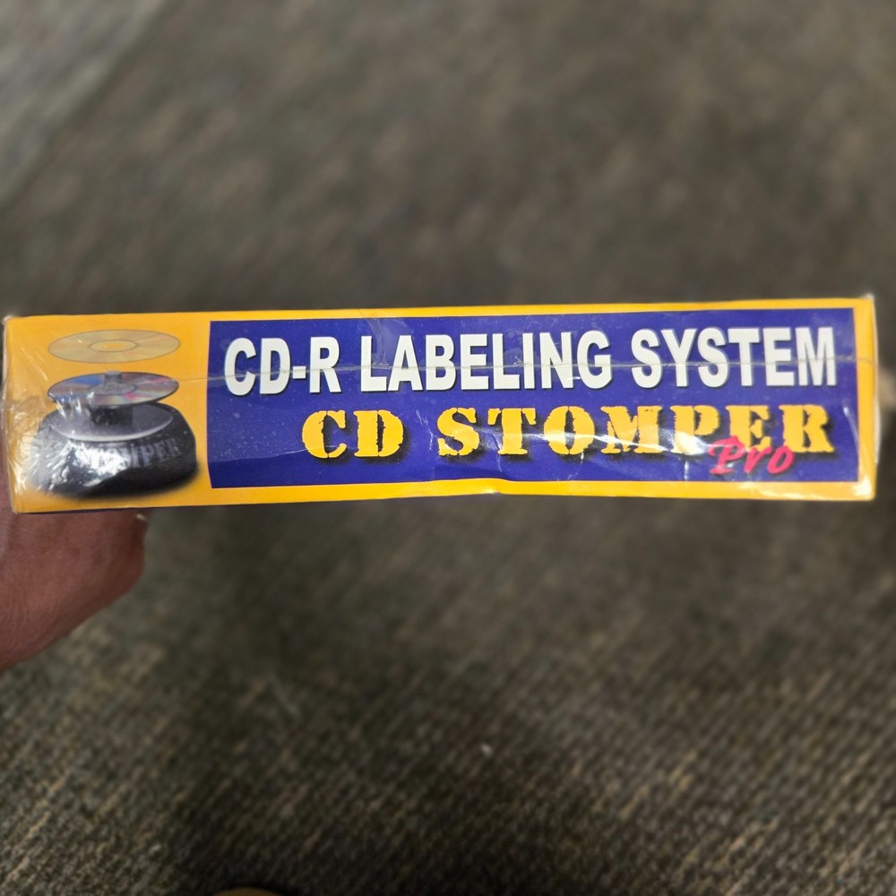 CD STOMPER PRO CD LABELLING SYSTEM NEW AND UNSEALED