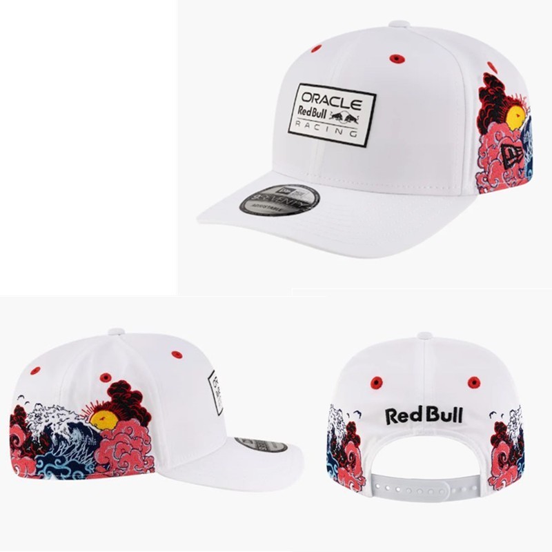 Red Bull Racing F1 Team New Era Adjustable White Basketball Cap