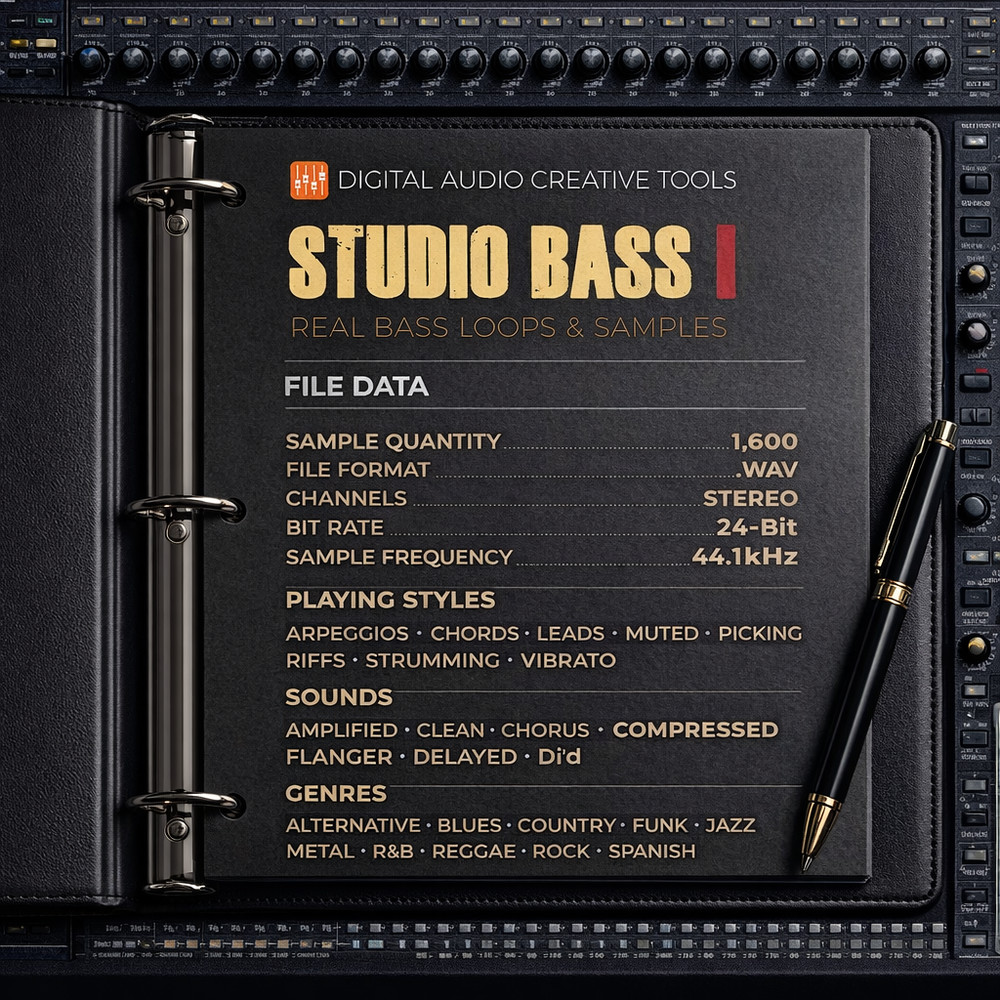 Studio Bass Sample Library