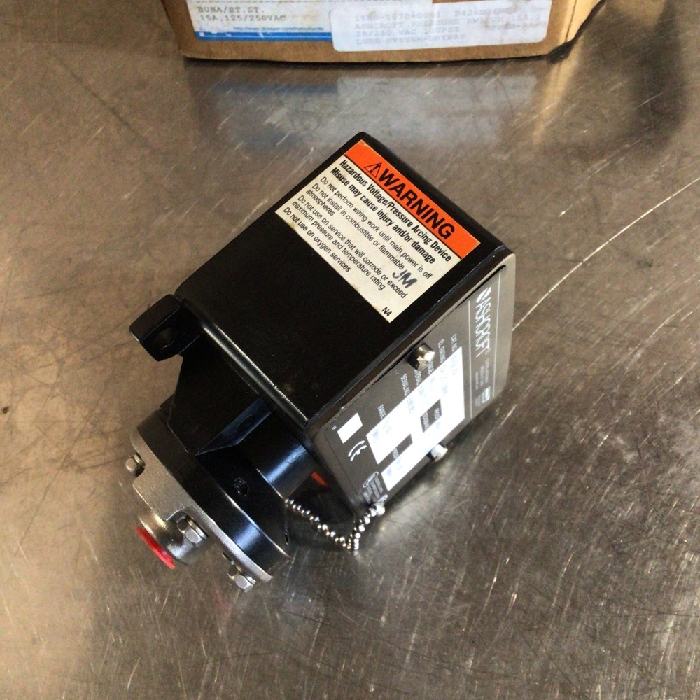 Ashcroft B426B XCH ￼pressure Switch NOS