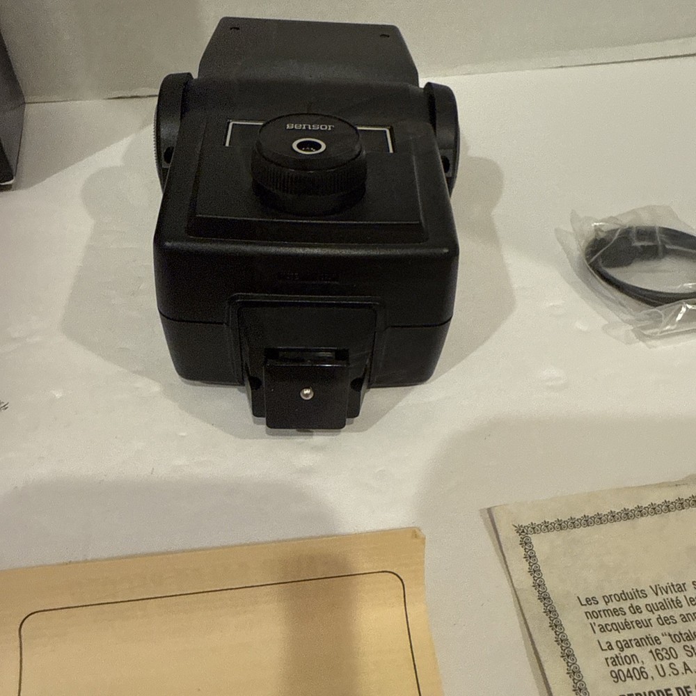 Vivitar Model 283 Electronic Flash - Automatic Thyristor Exposure Control w/ Box