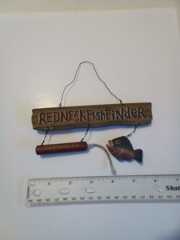 RedNeck FishFinder Wall Hanging